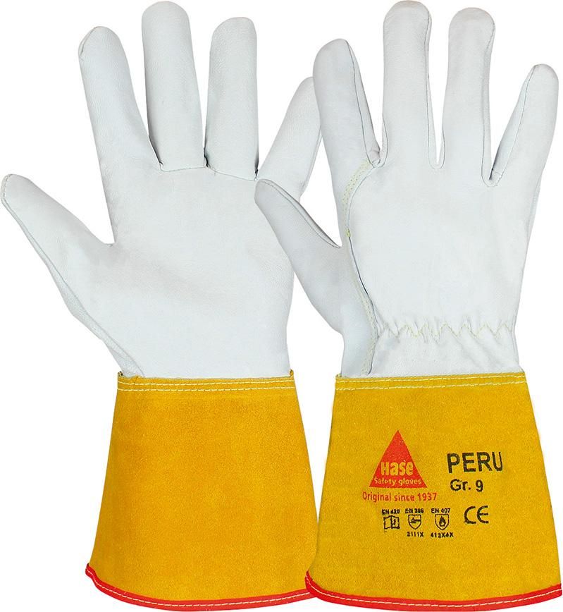 Schweißerhandschuh PERU, Nappaleder, Gr.10