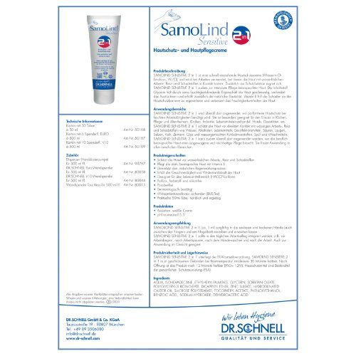 SAMOLIND SENSITIVE 2IN1 Tube 50 ml
