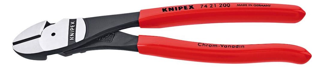 KNIPEX Kraftseitenschneider, poliert