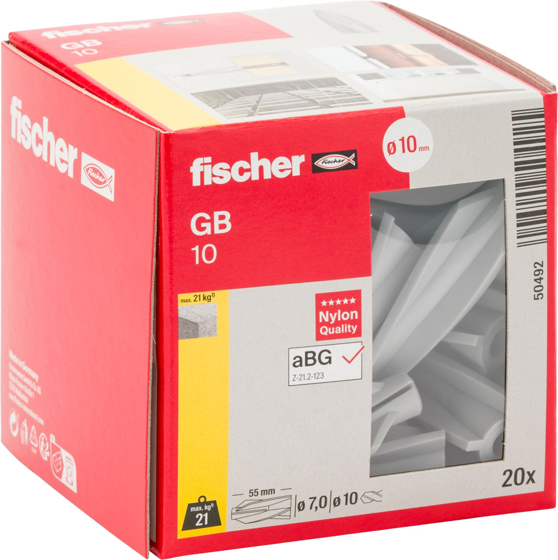 FISCHER Gasbetondübel