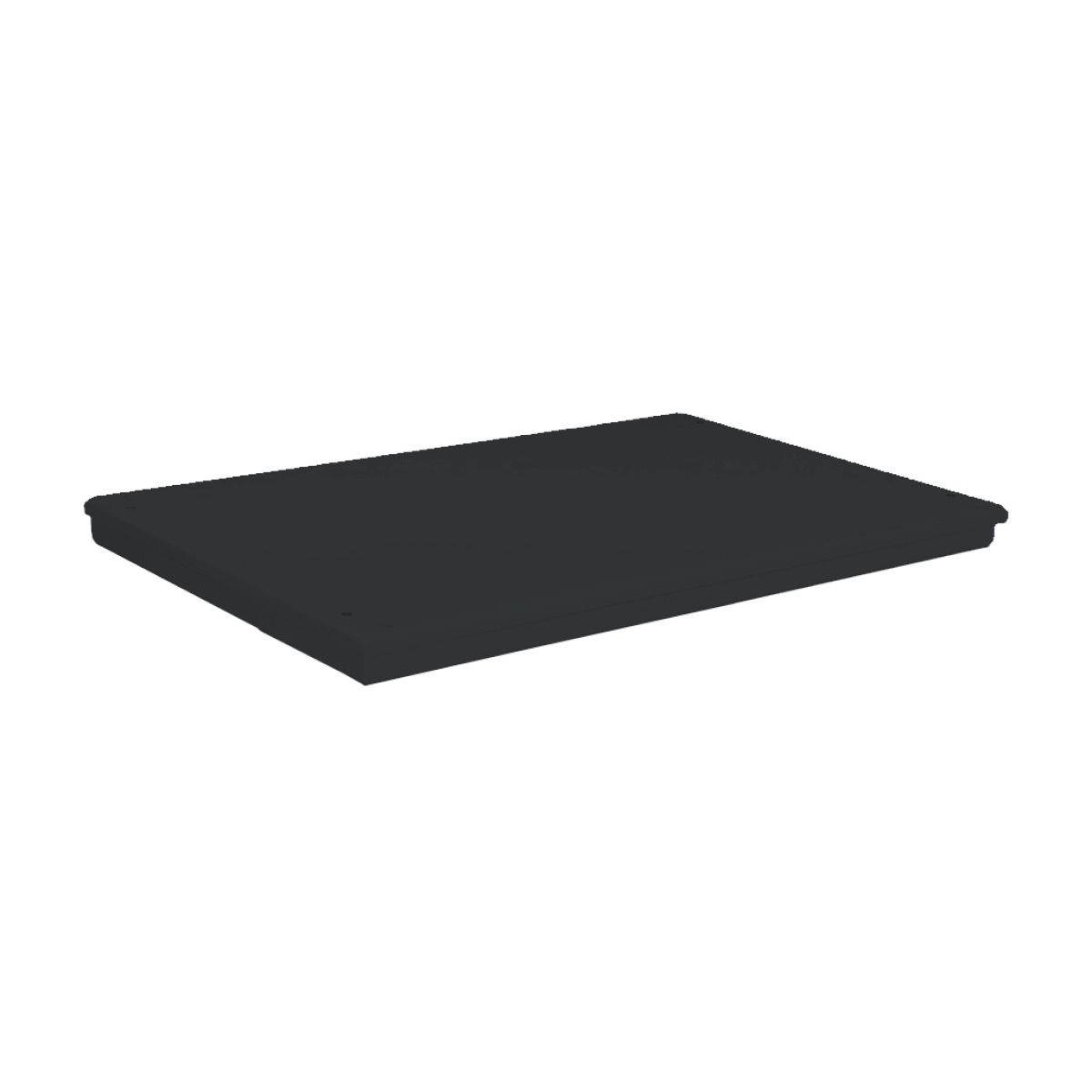 Arbeitsplatte Unicraft Metall, glatt, 1000 x 600 mm