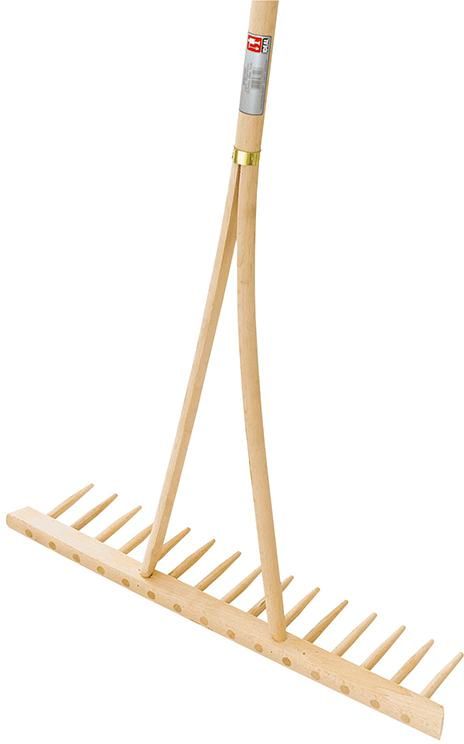 IDEAL-Holzheurechen, Buche einreihig