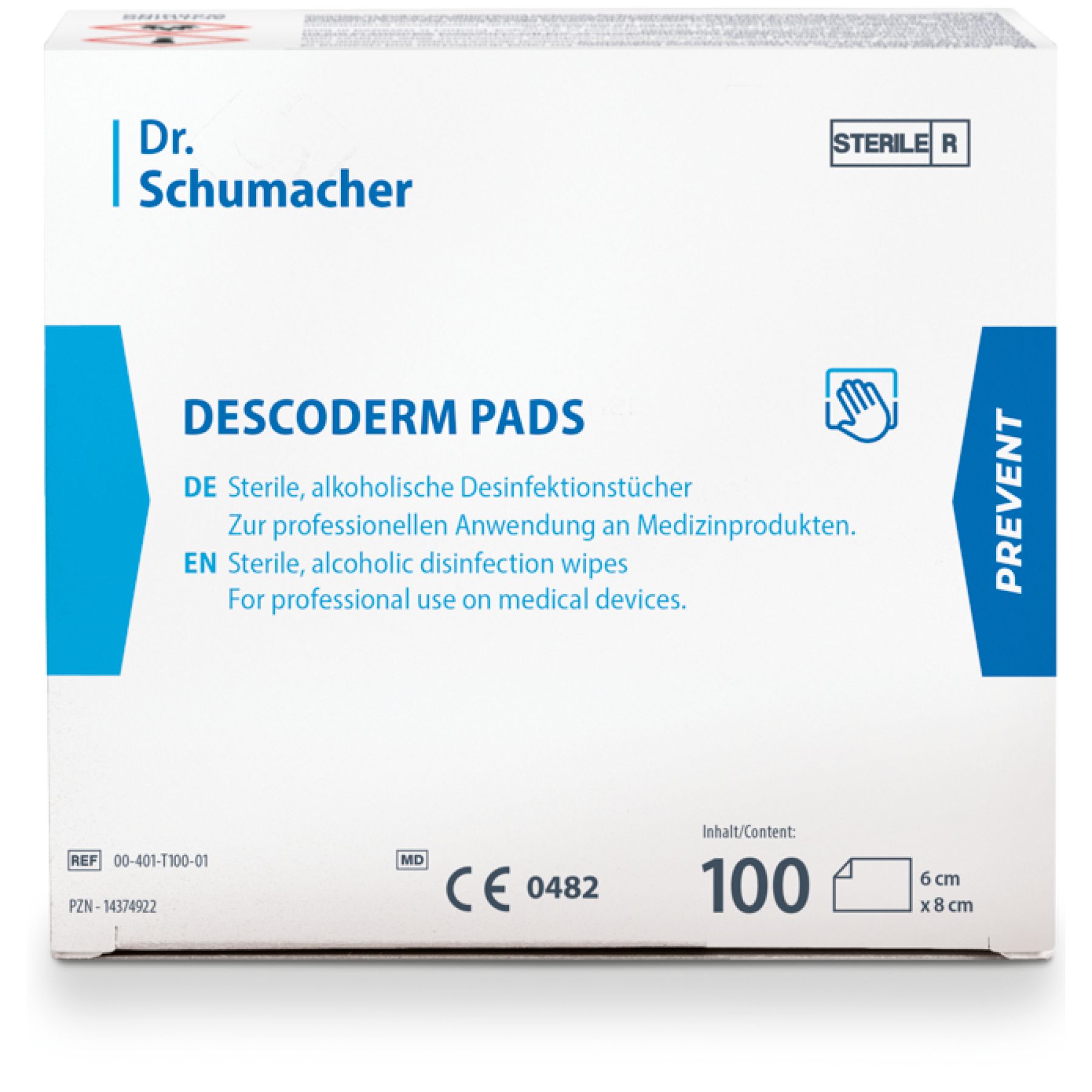 Descoderm Pads Box á 100 Sachets