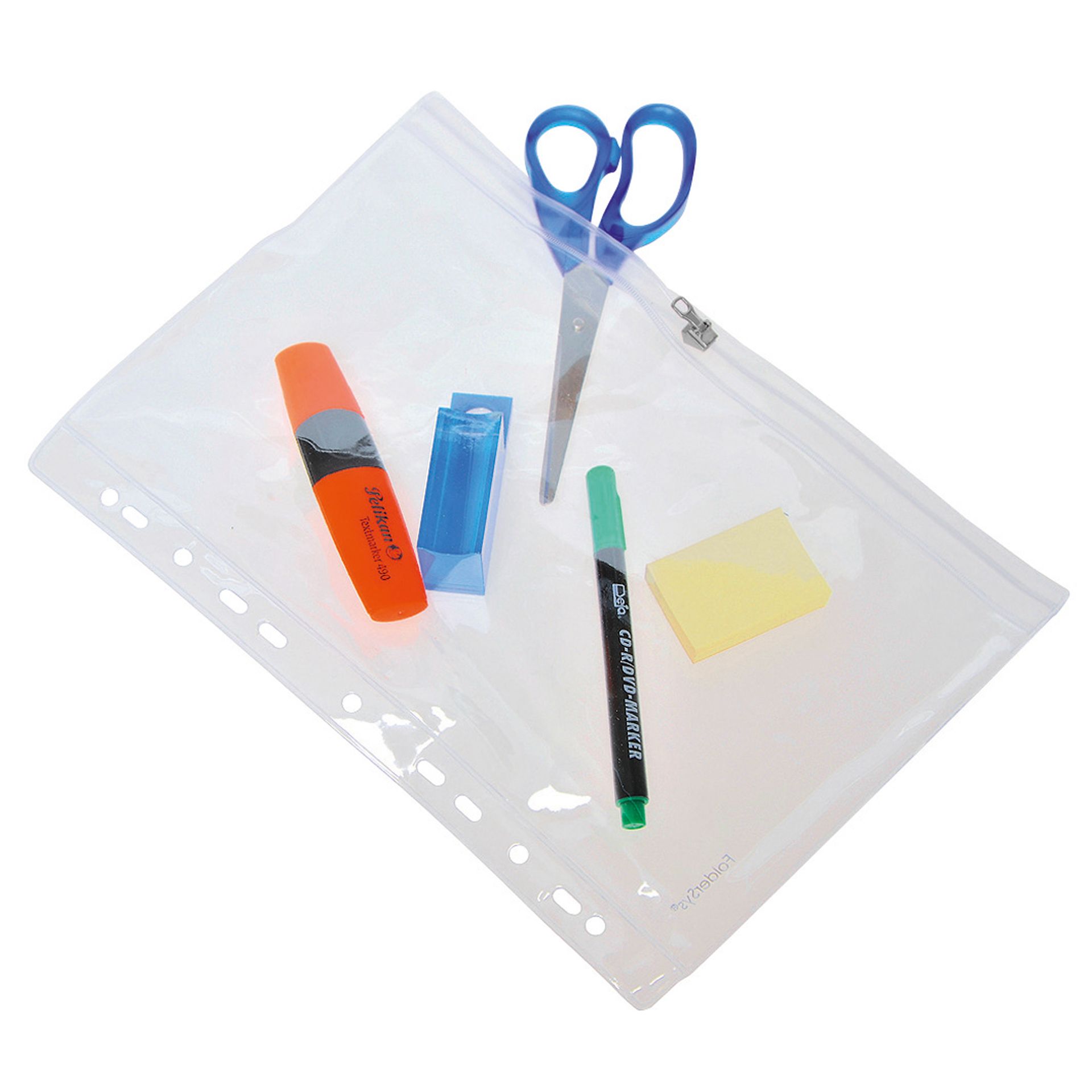 Sammelhülle 213/190x305mm PVC transparent