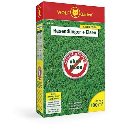 Rasendünger Plus Eisen L-PM 100 2,5 kg
