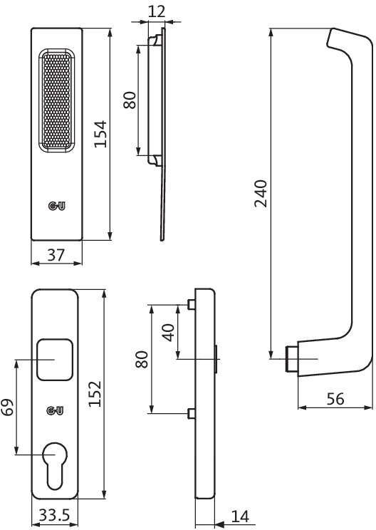 KRT.DREHGR.DIRIGENT INNEN M.PZ GU934/937