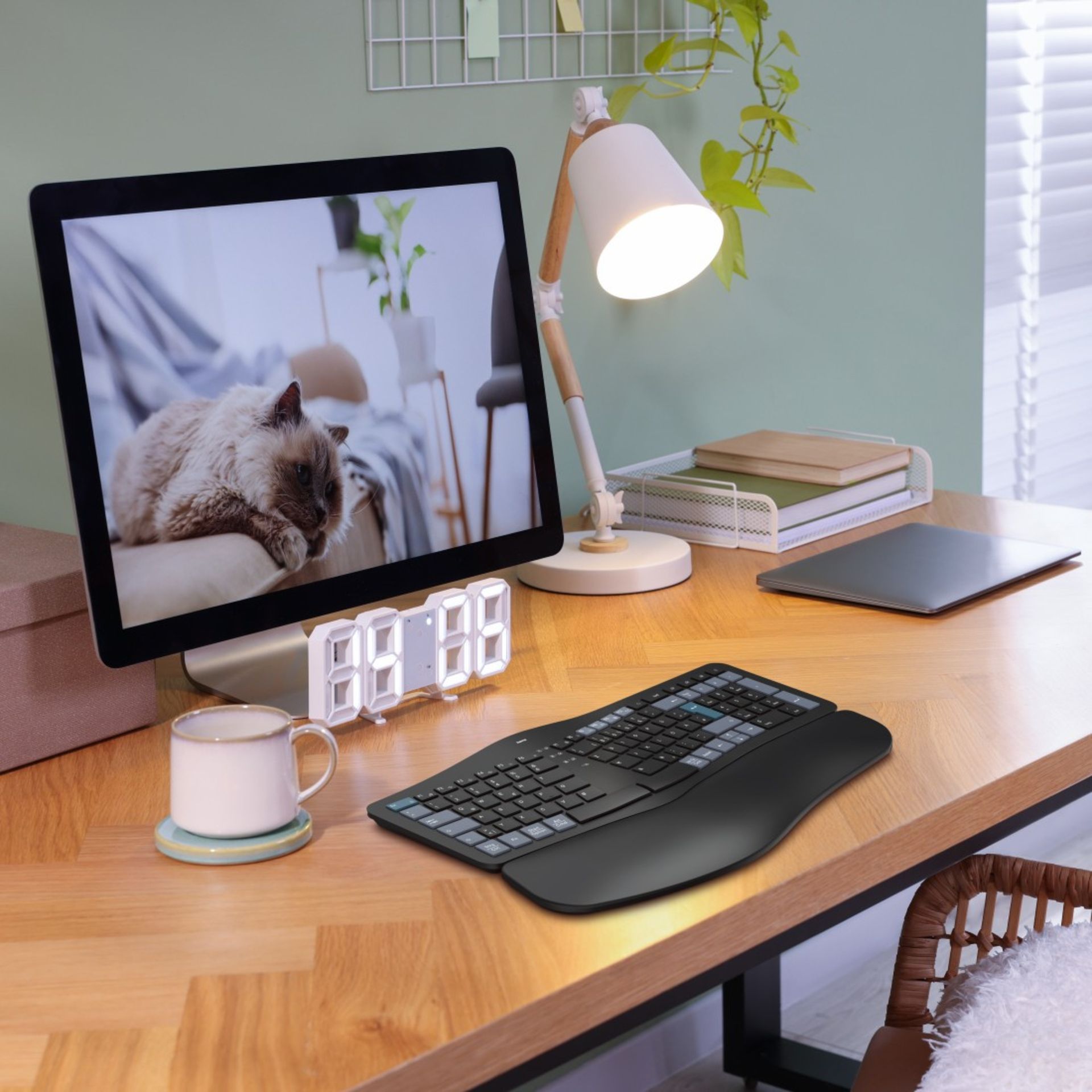 Multi-Device-Tastatur Ergo kabellos