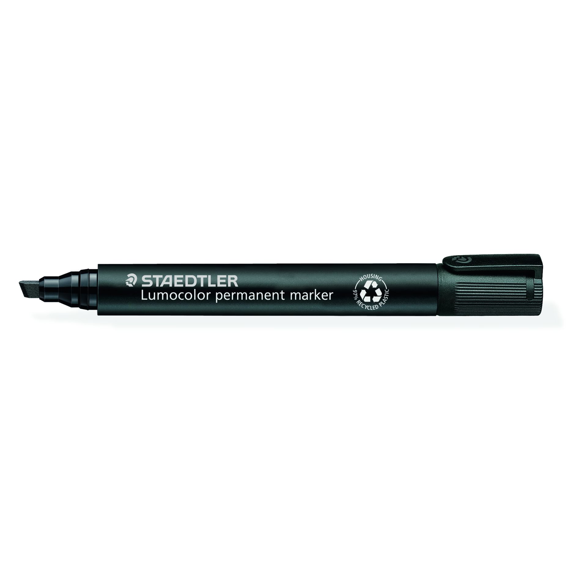 Permanentmarker Lumocolor 1-5mm Keilspitze schwarz