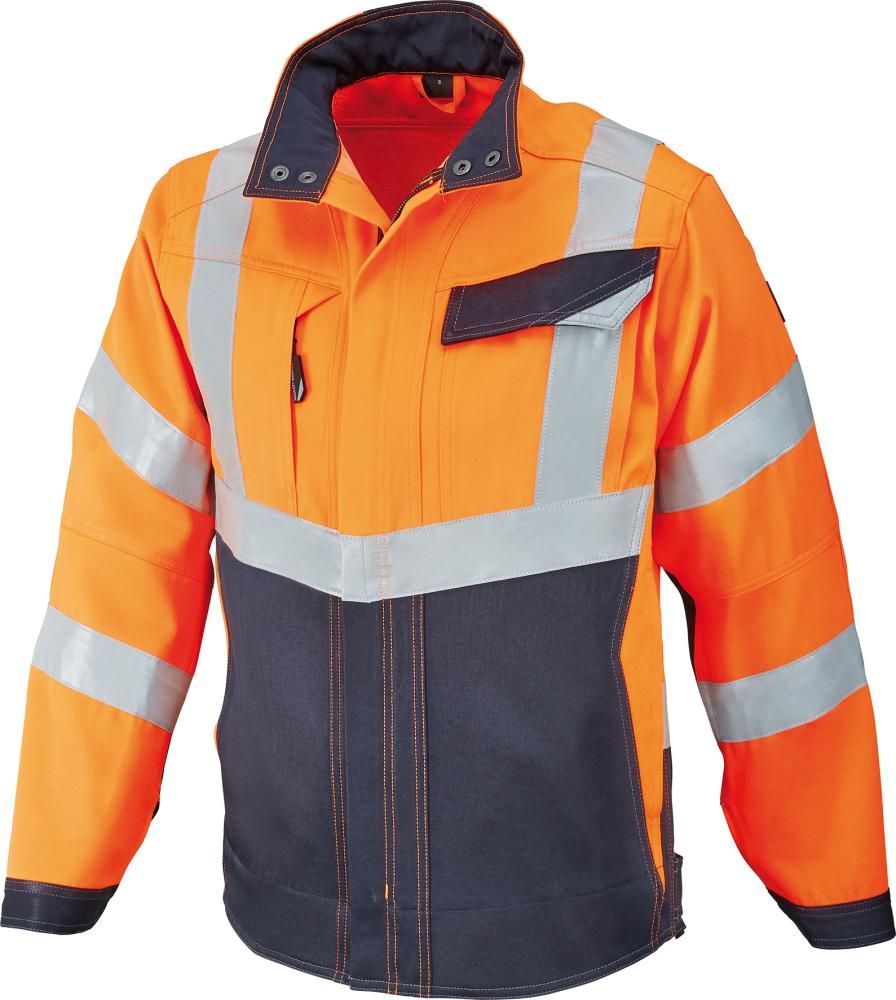 Mascot Warnschutz-Arbeitsjacke, Orange, Gr. S