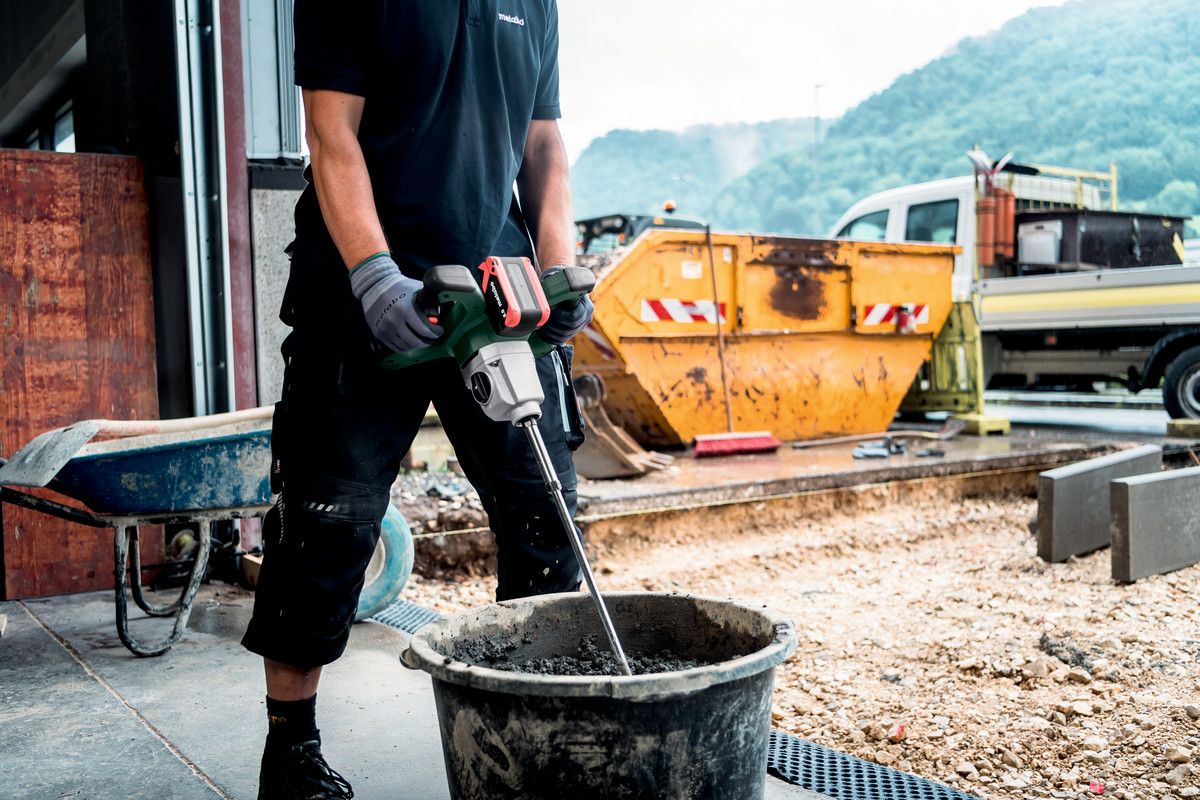 Akku-Ruehrwerk RW18 LTX BL 140-2 Metabo ohne Akku ohne Ladegerät Karton
