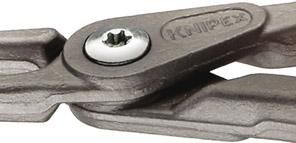 Sicherungsringzange innengebogen grau atramentiertJ01 mm KNIPEX