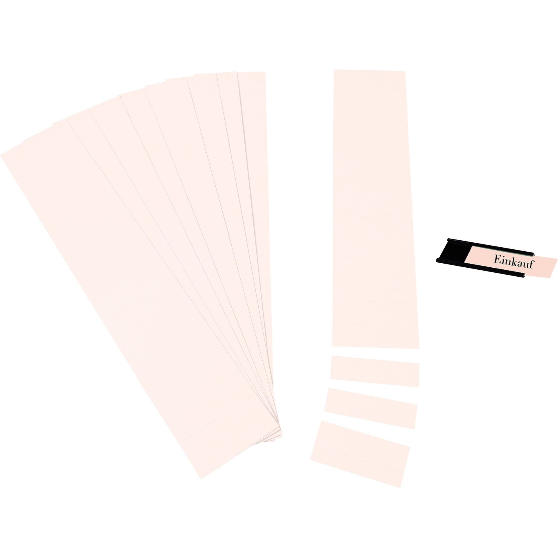 Einsteckkarte 60x17mm rosa 170 St./Pack.