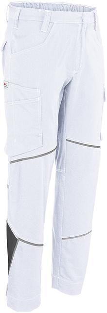 Hose ICONIQ, weiß/anthrazit, Gr.40 Kübler