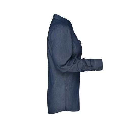 James & Nicholson JN628 Damen-Hemd, Blau (dden), Gr. 2XL