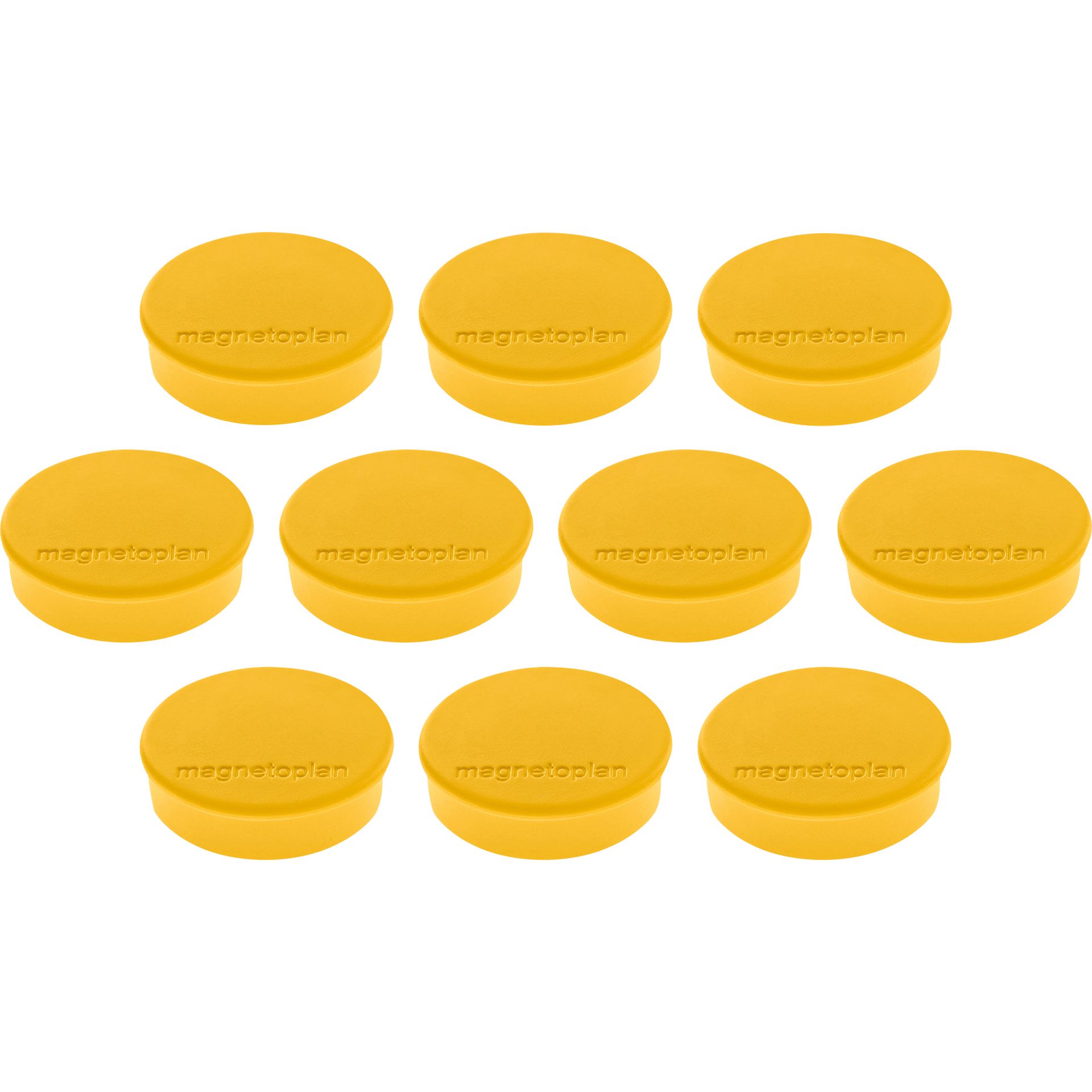 Magnet Discofix Hobby 25mm gelb 10 St./Pack.