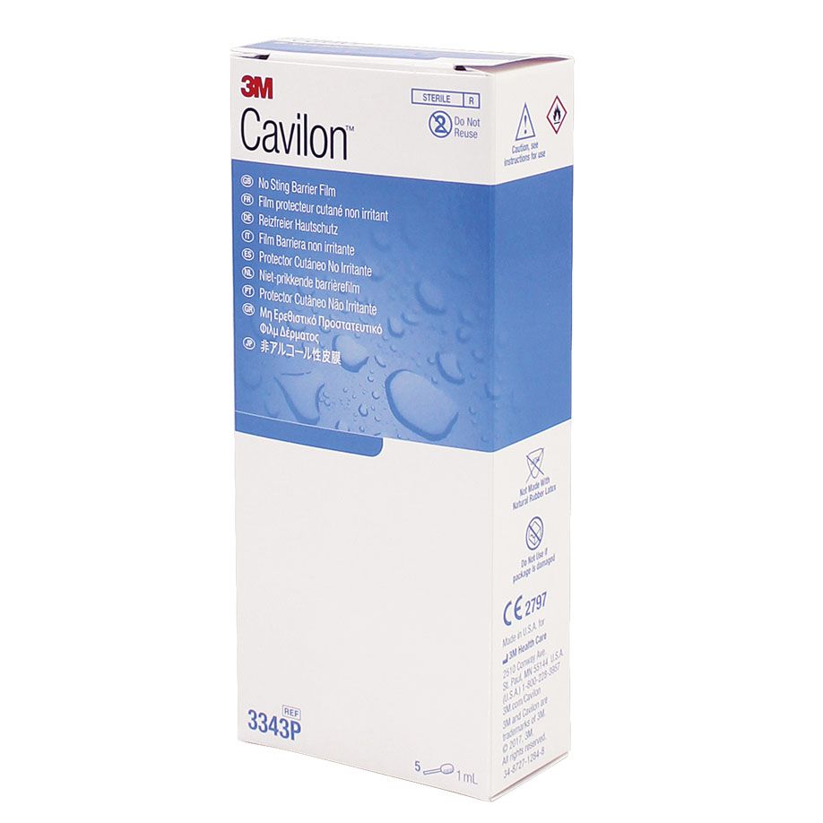 3M Cavilon reizfreier Hautschutz Lolly,1 ml, steril (5 Stck.)UK = 20 Pack
