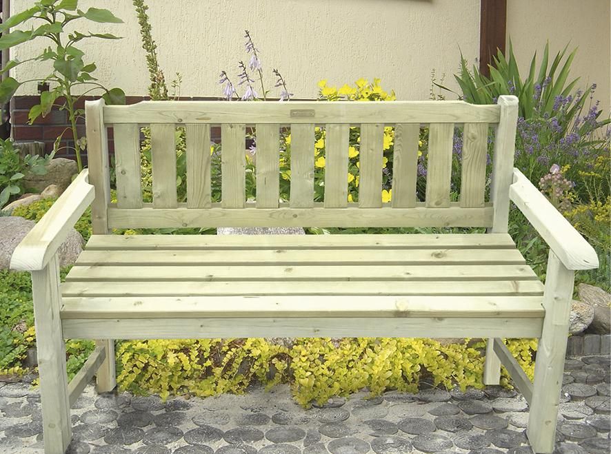 FRANK Gartenbank 1248 x 581 x 900 mm Fichte KDI