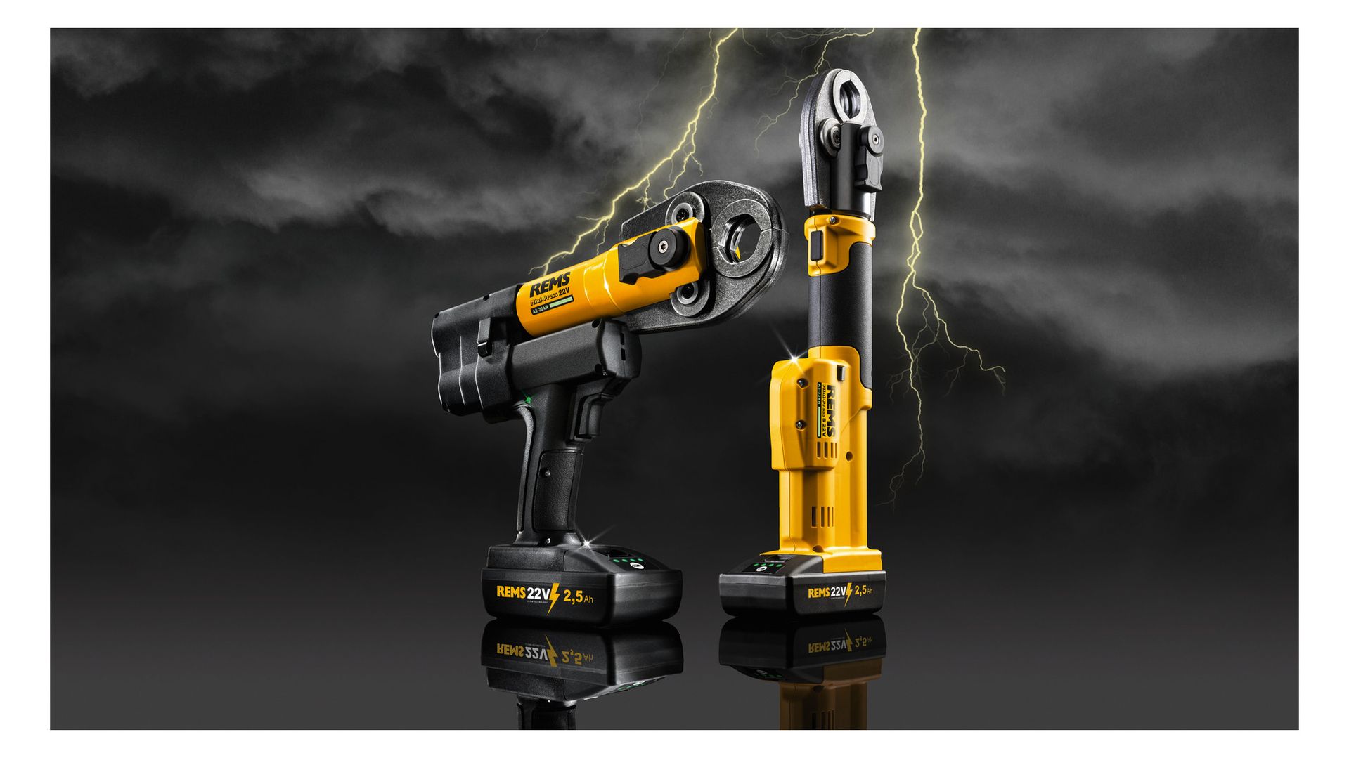 REMS Hybrid-Radialpresse im Koffer