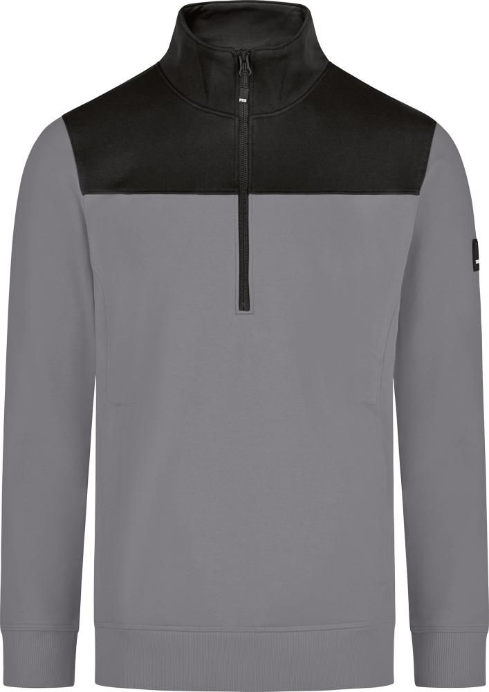 Sweatshirt Rob, grau-schwarz, Gr. 2XL