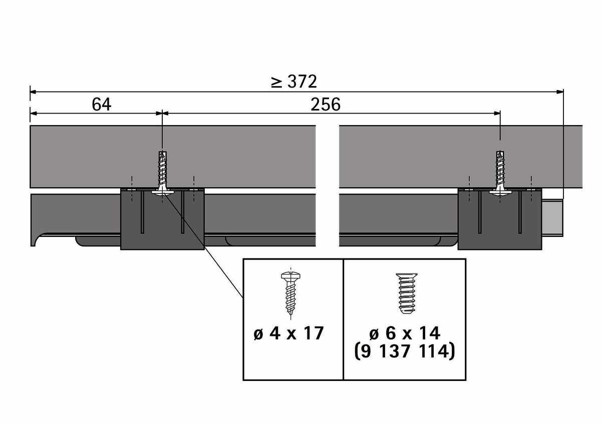 Schreibmaterialauszug, Aluminium Optik