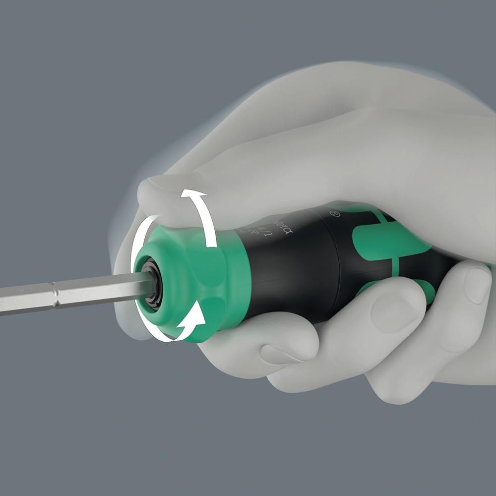 WERA Bit-Magazinhandhalter 1/4" Kraftform Kompakt 20RA-R 6-teilig in Tasche