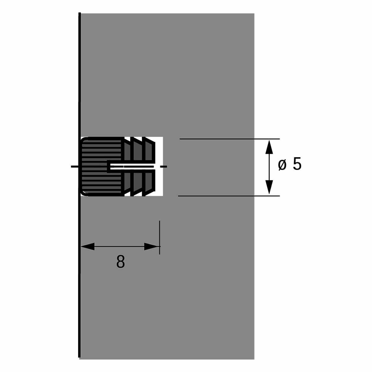 Spreizmuffen VERZ. M4