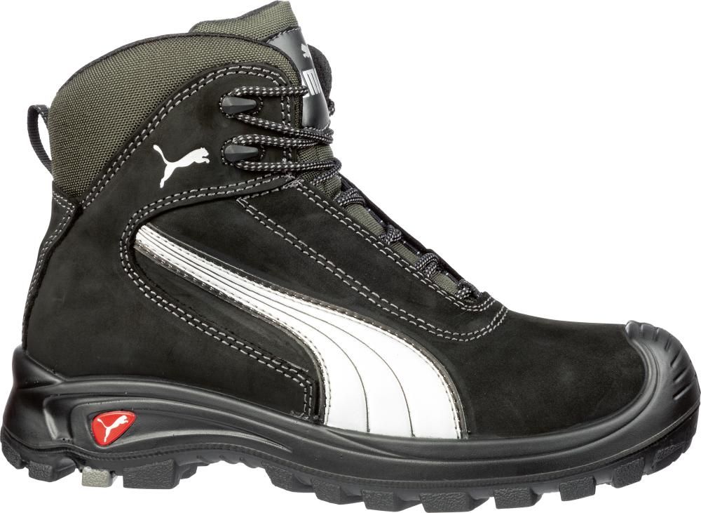 Stiefel 630210, S3,Gr.39,schwarz/silber Puma