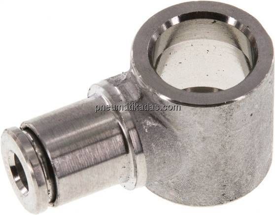 Steckanschluss, L-Ringstück G 1/8"-4mm, IQS-Edelstahl