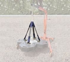 3M™ DBI-SALA®Hebebänder für Gegengewichtsanker, 2104190