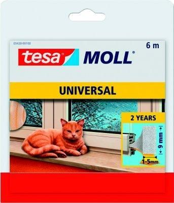Dichtungsband weiß 6m:9mmtesa 5428