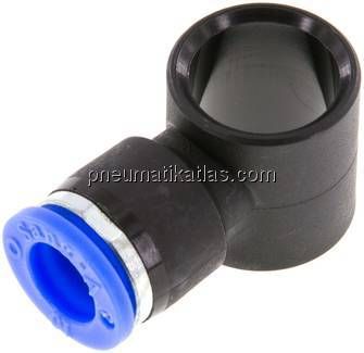 Steckanschluss, L-Ringstück G 3/8"-10mm, IQS-Standard
