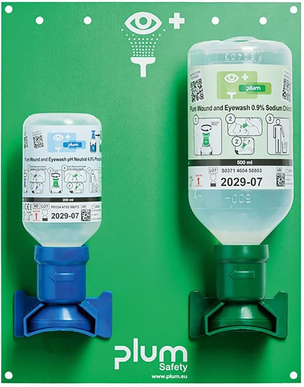 Augen-Notfallstation inkl. 2Fl. (200ml,500ml)
