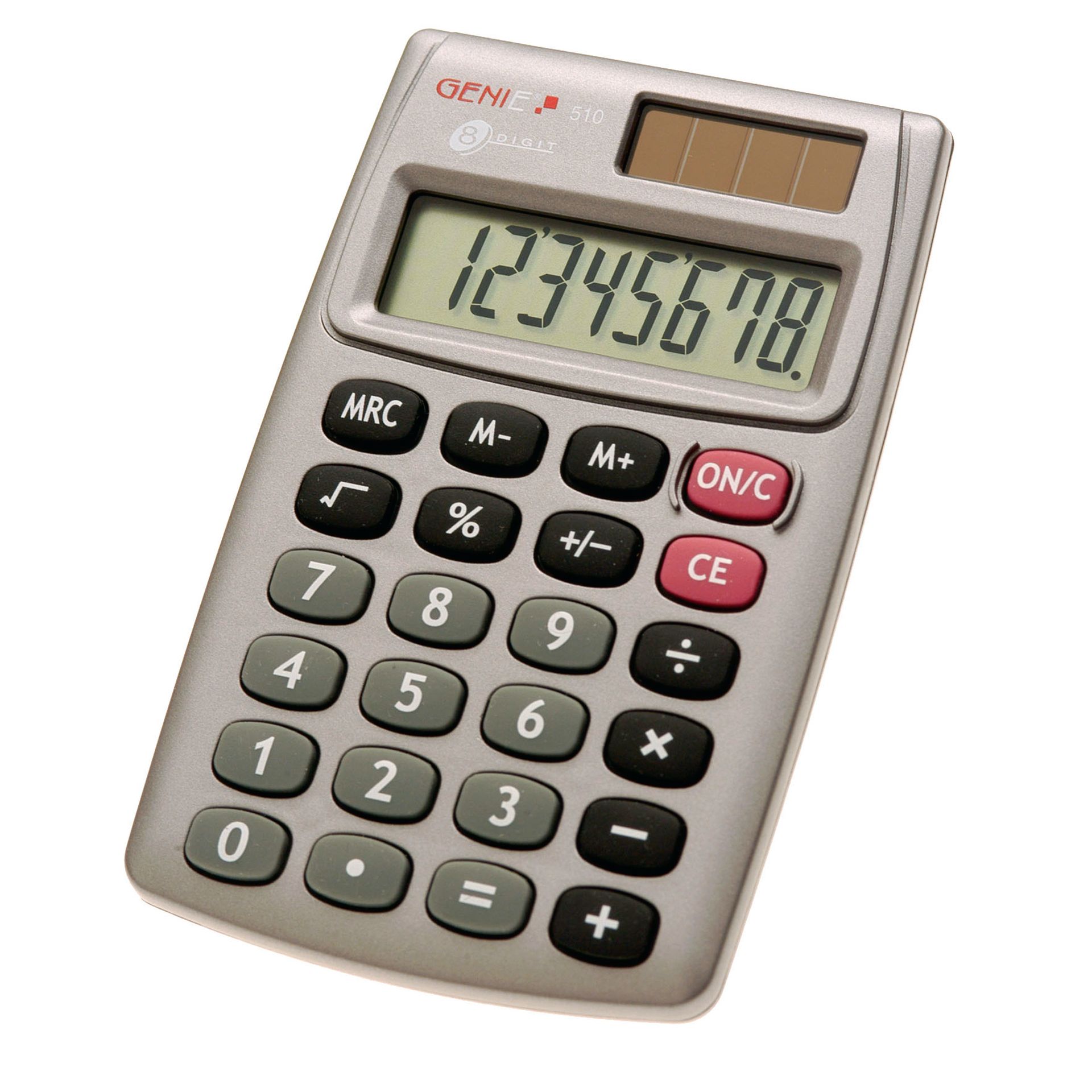 Taschenrechner 510 8-stellig Solar- u. Batterieb: