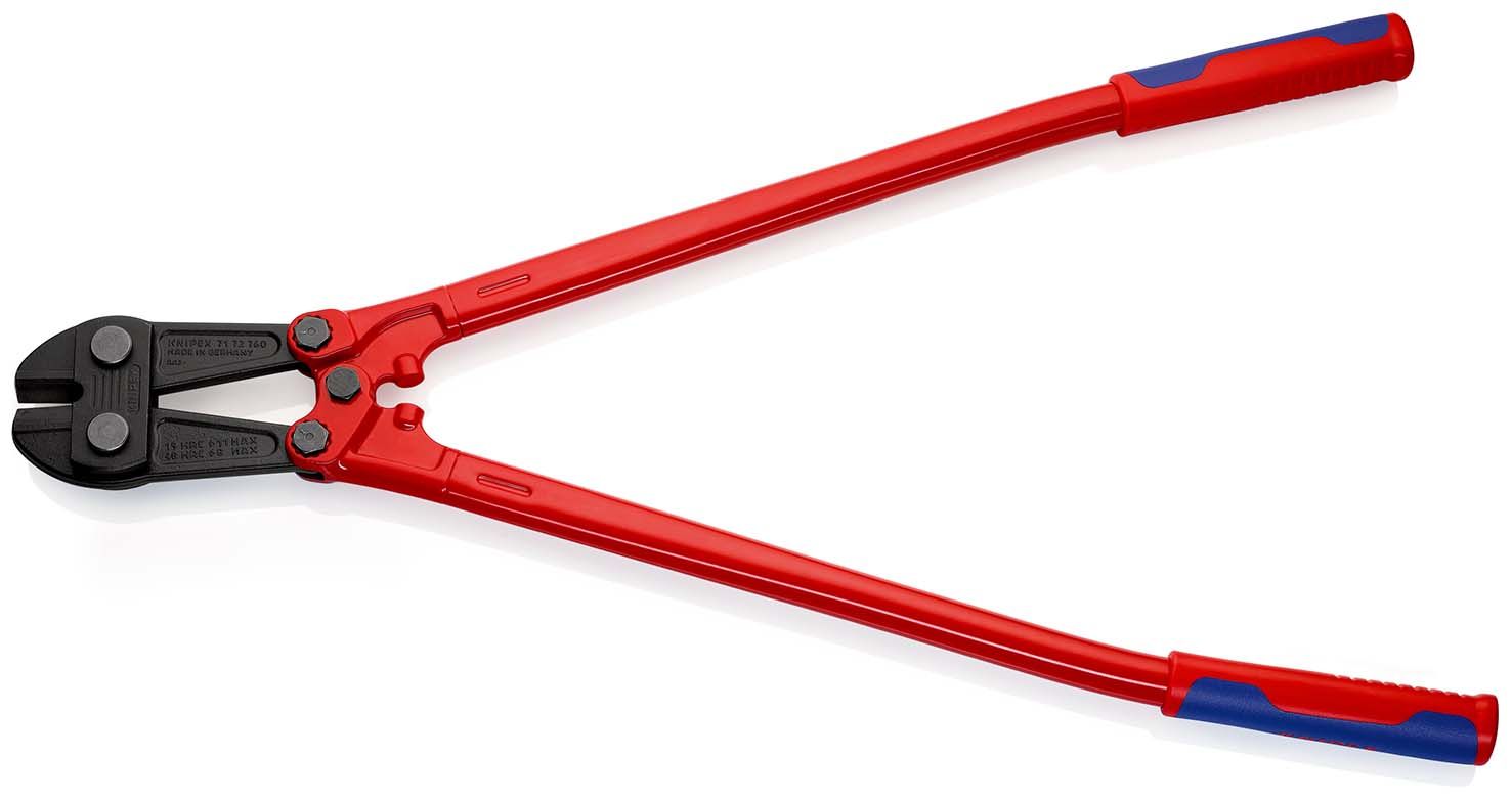 KNIPEX Bolzenschneider mit Mehrkomponenten-Hüllen 760 mm