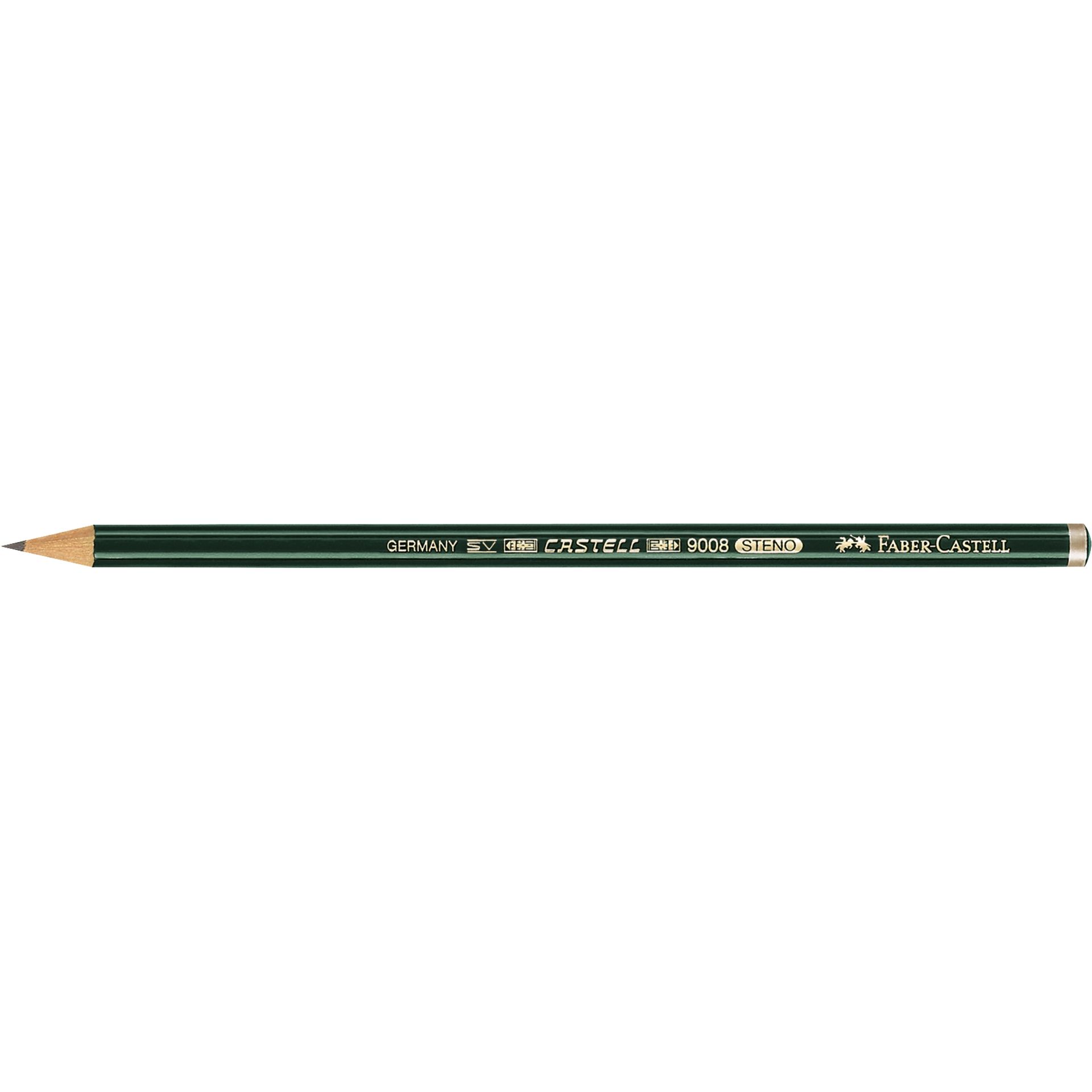 Bleistift CASTELL STENO HB grün