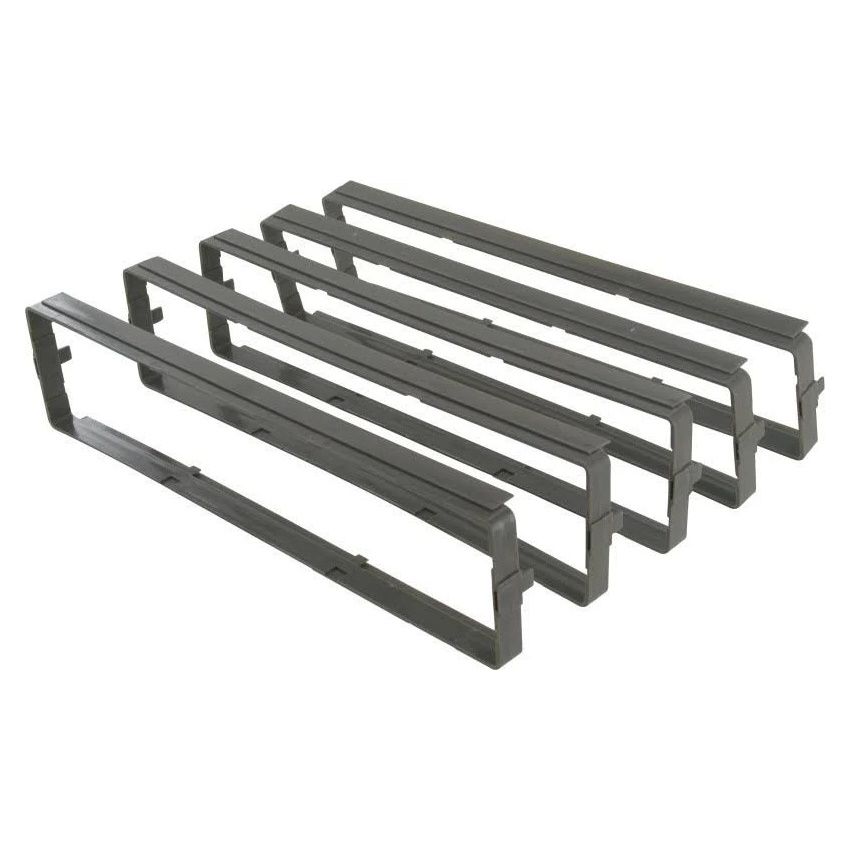 RENZ Durchwurfhals-Set grau