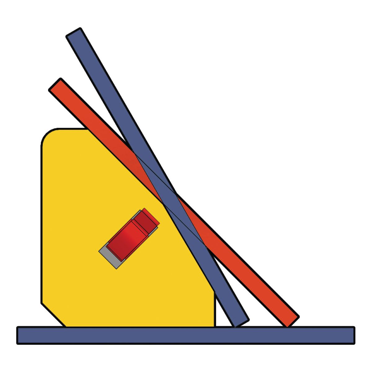 Schaltbarer Schweißwinkelmagnet Schweisskraft SWM-4 65