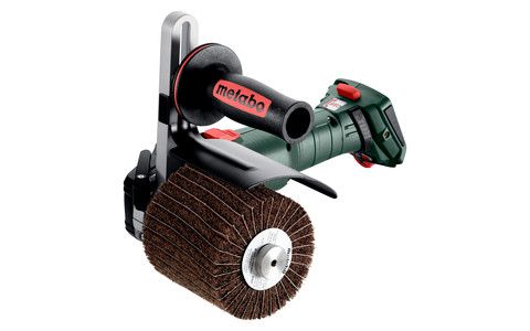 Akku-Satiniermaschi. soloSVB 18 LTX BL 200 Metabo ohne Akku ohne Ladegerät metaBOX