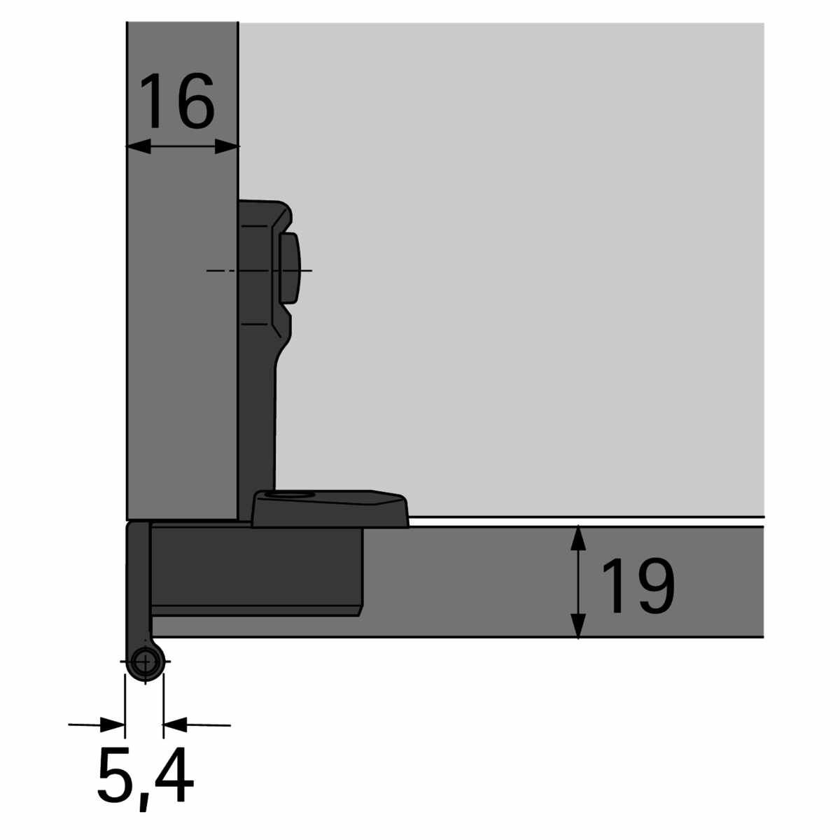 Topfband Selekta Pro2000 T22/9 12 mm
