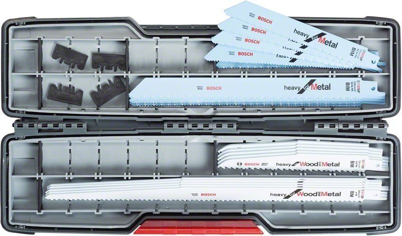 Bosch 16 tlg. Säbelsägeblatt Set, ToughBox für