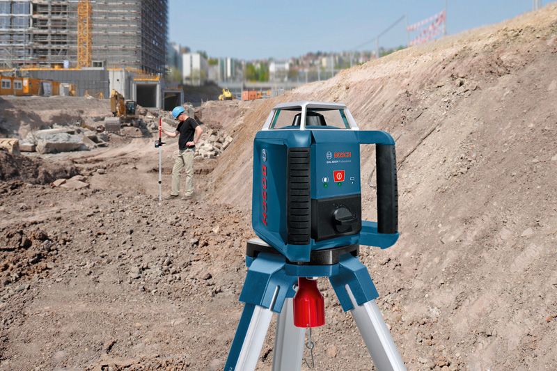 Bosch Rotationslaser GRL 400 H + LR 45