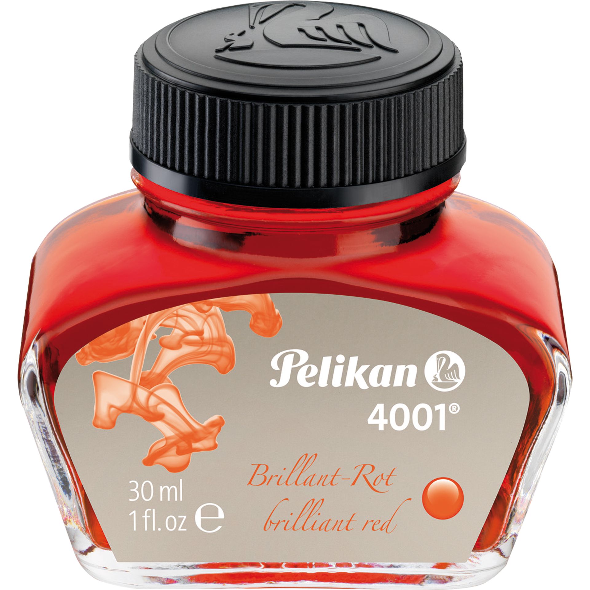 Tinte 4001 30ml Glas brillantrot