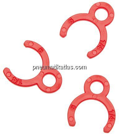 Sicherungsring für 5/32" (3,97 mm) Steckanschlüsse, IQS-LE