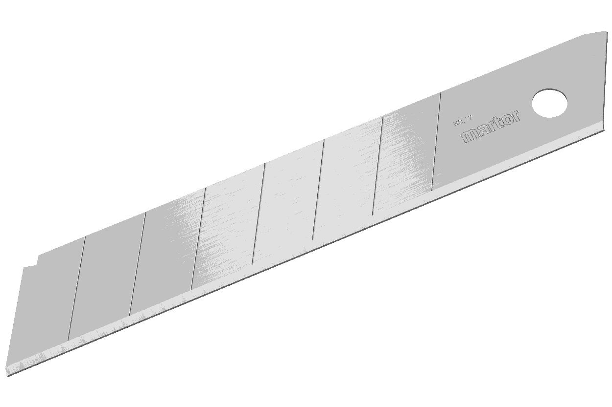 MARTOR Ersatzklinge ABBRECHKLINGE 77 Standardschliff | 10 Stück
