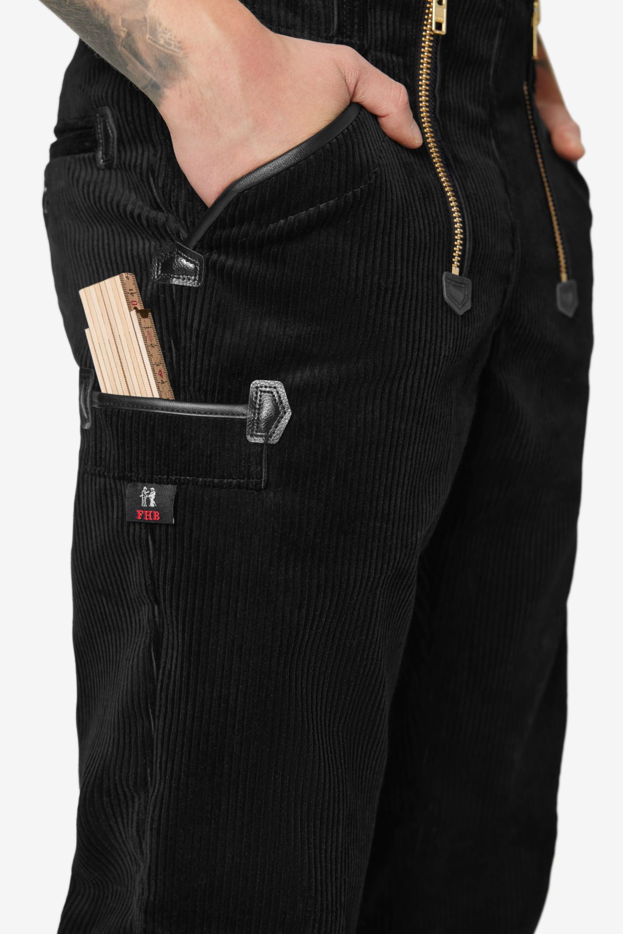 FHB Zunfthose PETER schwarz - Gr. 26