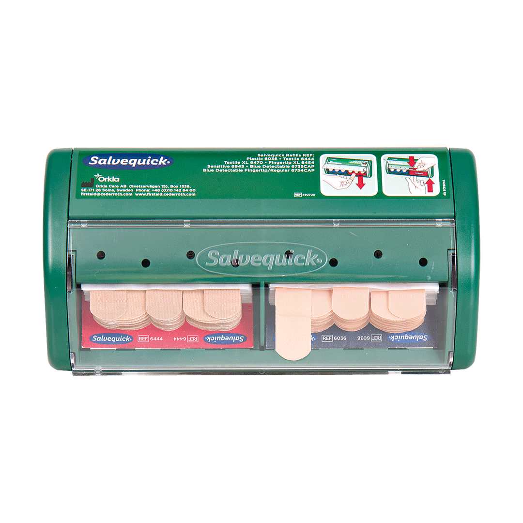 Pflaster-Spender Cederroth Refill 490700 incl. Refill 6444 und Refill 6036