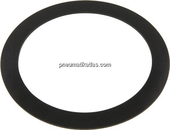 Dichtungen für PVC-U-Losflansche 110 mm (DN100), EPDM