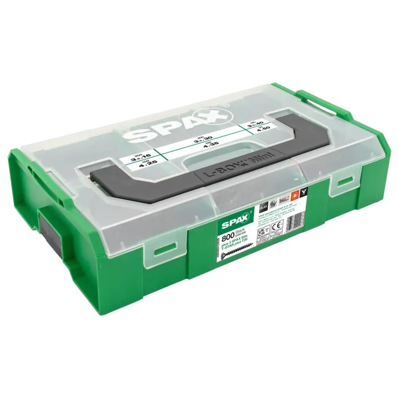 SPAX Montagekoffer in L-Boxx Mini