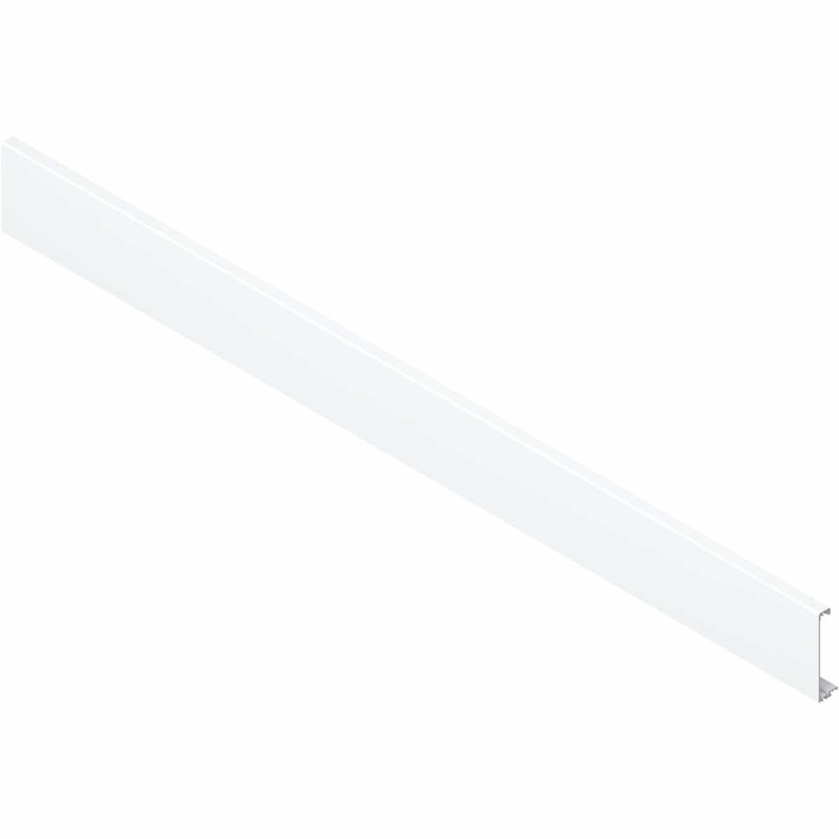TANDEMBOX Vorderstück, für Innenschubkasten und Innenauszug mit Querreling, LW=1168 mm, zum Ablängen, für TANDEMBOX intivo/antaro, seidenweiß