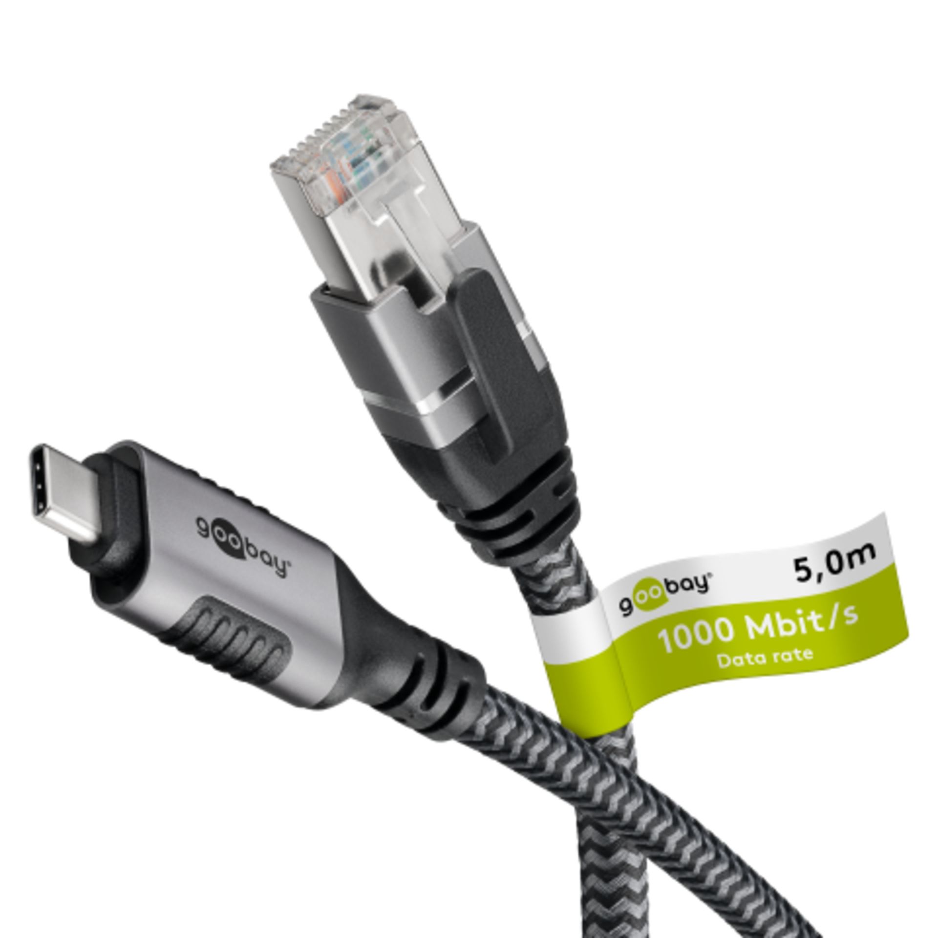 LAN-Kabel USB-A 5m